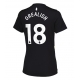 Everton Jack Grealish #18 Replike Rezervni Dres za Ženska 2025-26 Kratak Rukav